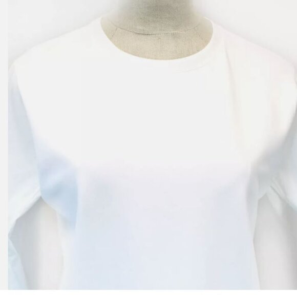 ATHLETA Plus Size White Harlow Hybrid Sweatshirt Top 2X Double list - Picture 4 of 7